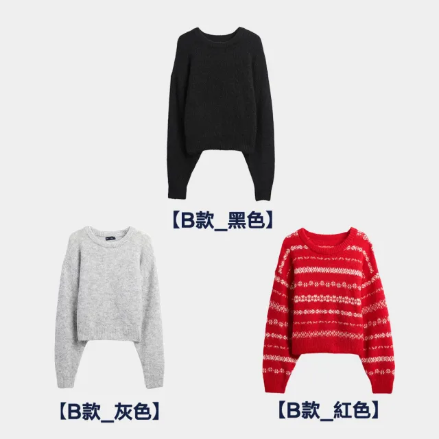 【GAP】女裝 Logo刺繡立領/圓領 長袖上衣/針織衫/帽T-多款任選(794845&844752&844423)