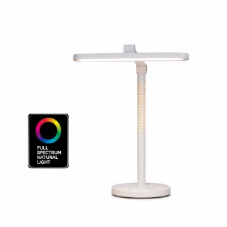 【喜光全光譜】樂芙白2.0 智能聲控護眼檯燈(呼叫喜光馬上給你護眼好光 諾貝爾雙院長推薦)