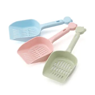 【寵物夢工廠】貓咪造型貓砂鏟2入 貓沙鏟 鏟子 鏟砂 貓砂盆 貓砂 寵物清理 寵物用品 清貓沙 鏟屎官