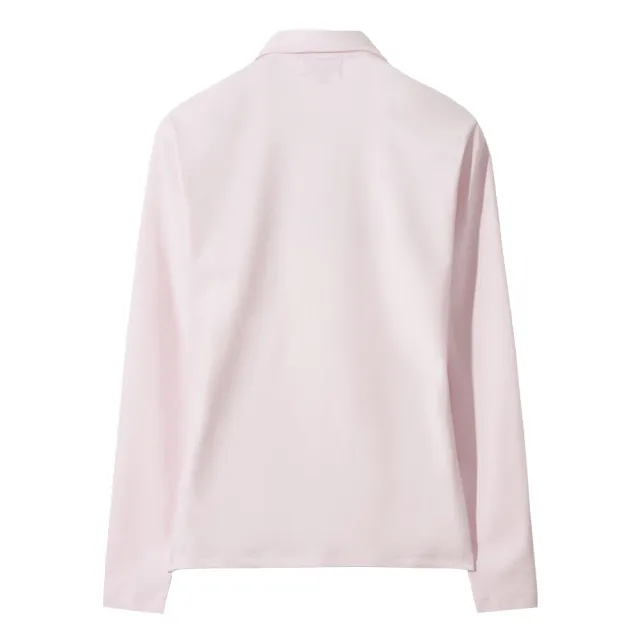 【WAAC】WINTER ESSENTIAL FLEECE POLO 女士 刷毛長袖POLO衫(WWTBW25701-PIL)