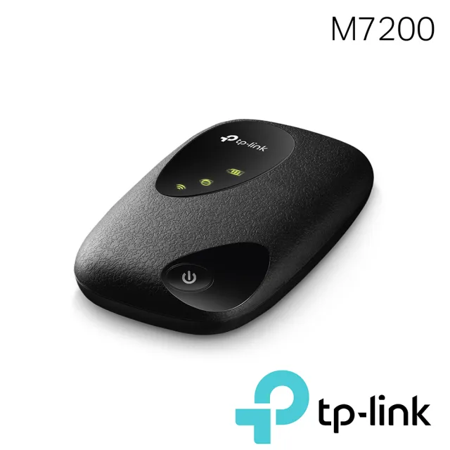 【TP-Link】4G LTE路由器 攜帶型行動網路 wifi分享器 出國神器 插SIM卡 支援多款電信(M7200)