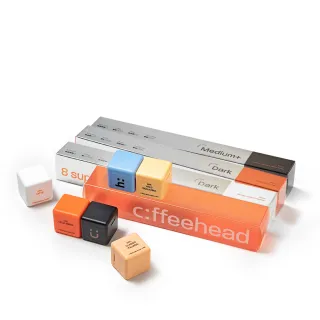 【盛花園】超方塊咖啡-快飲系列(美式黑/拿鐵白/冷萃橙/綜合六合一)任選2條裝(6-8顆/條)