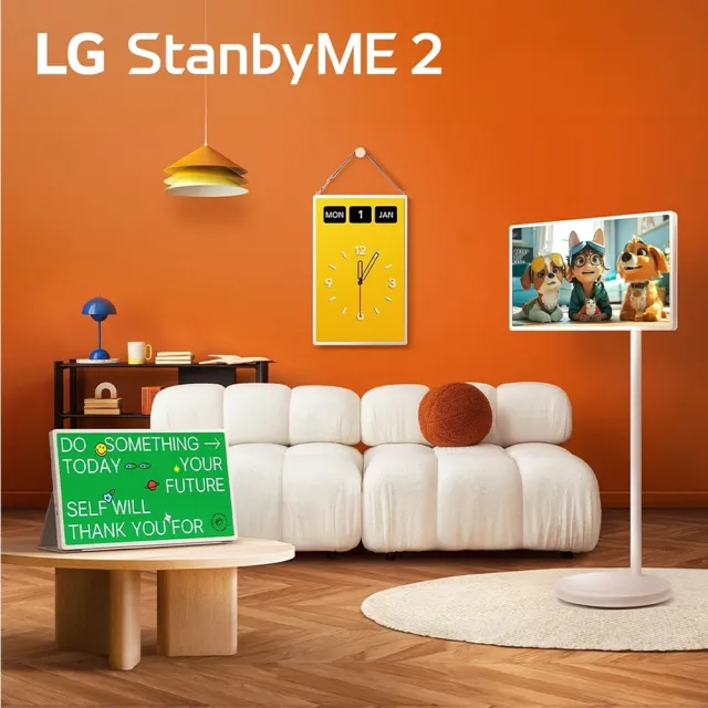 【LG 樂金】27 吋｜LG StanbyME 2｜閨蜜機第二代｜可移動式液晶顯示器(27LX6TDGA)