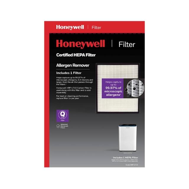 【Honeywell】(組合用)H13 HEPA濾網 HRF-Q710(適用HPA710WTW/HPA-710WTWV1)