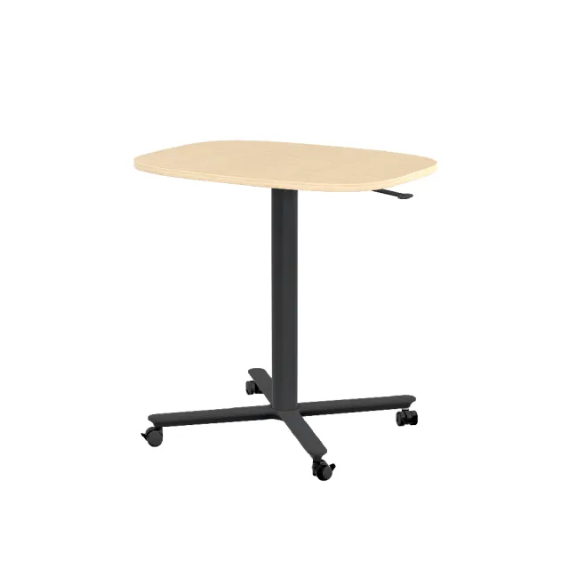 【Herman Miller】Passport 移動升降桌 - 淺木紋黑桌腳｜世代家具｜原廠授權代理商(升降桌/辦公桌)