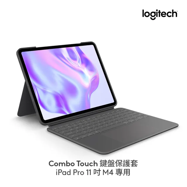 【Logitech 羅技】Combo Touch 鍵盤保護套- iPad Pro 11 吋 5代 (M4)