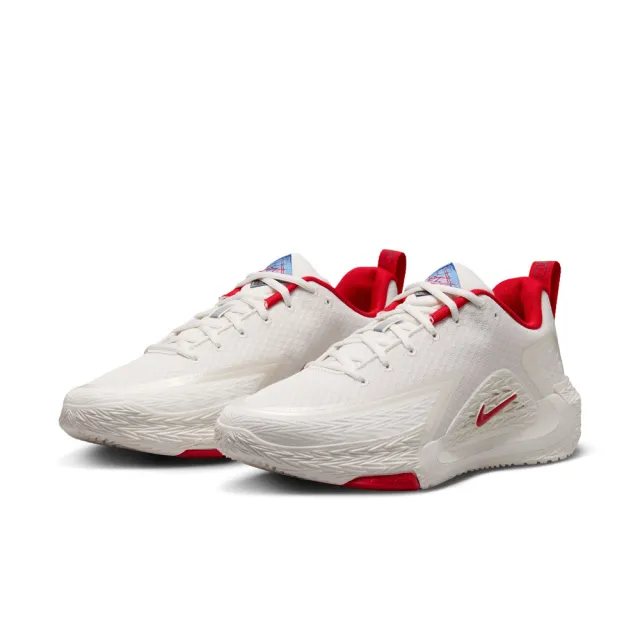 【NIKE 耐吉】S.T. Glow EP 男 籃球鞋 運動鞋 CNY 耐磨 緩震 白紅(IQ1129-061)
