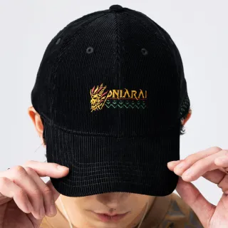 【BLUE WAY】男裝 都市遊俠燈芯絨 棒球帽-鬼洗