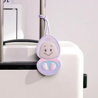 【Norns】矽膠行李吊牌(史努比 歐拉夫 蠟筆小新 牡蠣寶寶 Bunni Konbiny 小熊維尼 行李箱掛牌 旅行配件)