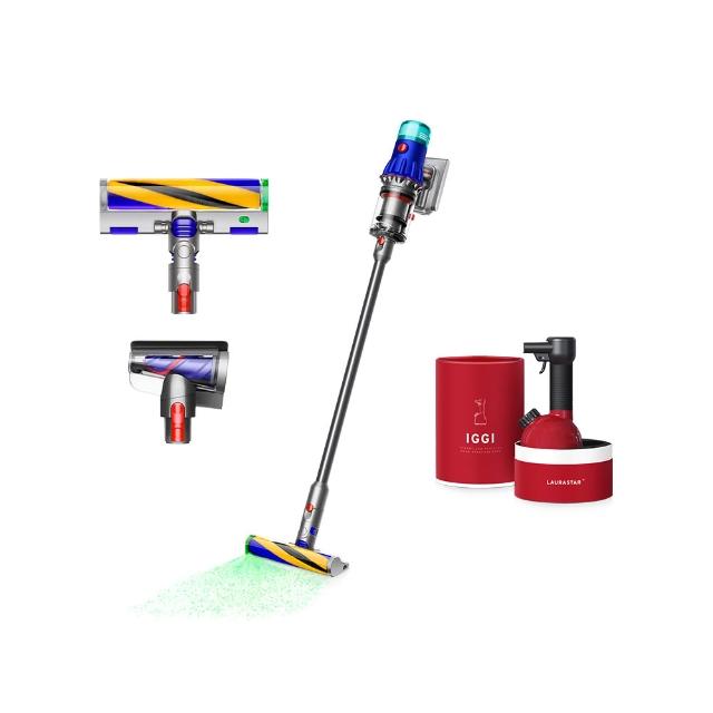 【dyson 戴森】限量福利品 V12 Detect Slim Fluffy SV46 強勁輕量智慧無線吸塵器 光學偵測