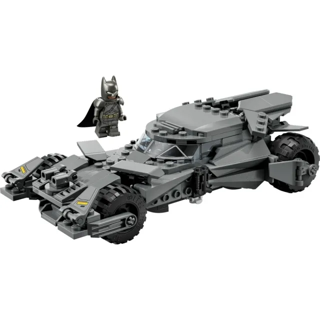 【LEGO 樂高】DC超級英雄系列 76331 《蝙蝠俠對超人》蝙蝠車 (超級英雄玩具 玩具車 玩具 積木)