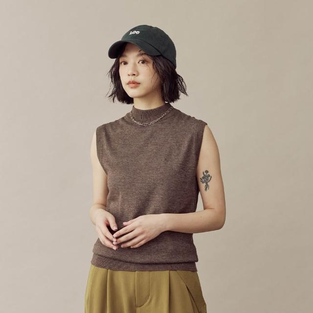 【plain-me】SAAKO 女生無袖 無袖上衣 針織上衣 女上衣 女裝 圓領薄_SAA0307-231