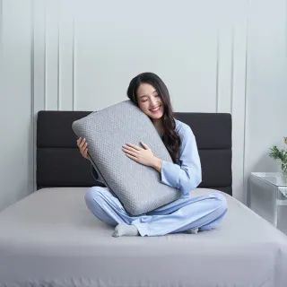 【Lunio】Mercury 石墨烯機能記憶枕2入(涼感科技記憶棉 自由調整高低度)