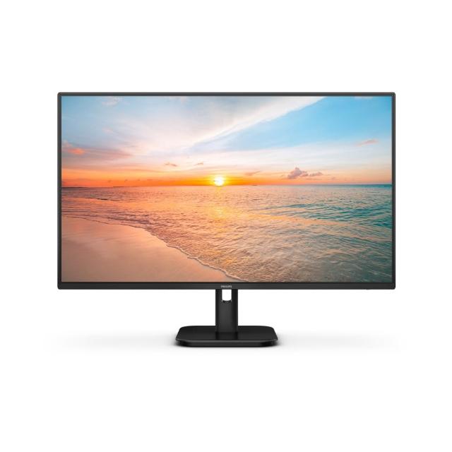 PHILIPS飛利浦 27E1N2100A 是一款 27 吋 IPS 面板螢幕，支援 Full HD 解析度與 120Hz 更新頻率，提供流暢畫面與廣角視野。具備零閃屏、抗藍光與護眼功能，適合長時間辦公使用。輕巧設計，支援 VESA 壁掛，並內建喇叭，是高 CP 值的 OA 最佳化螢幕選擇。