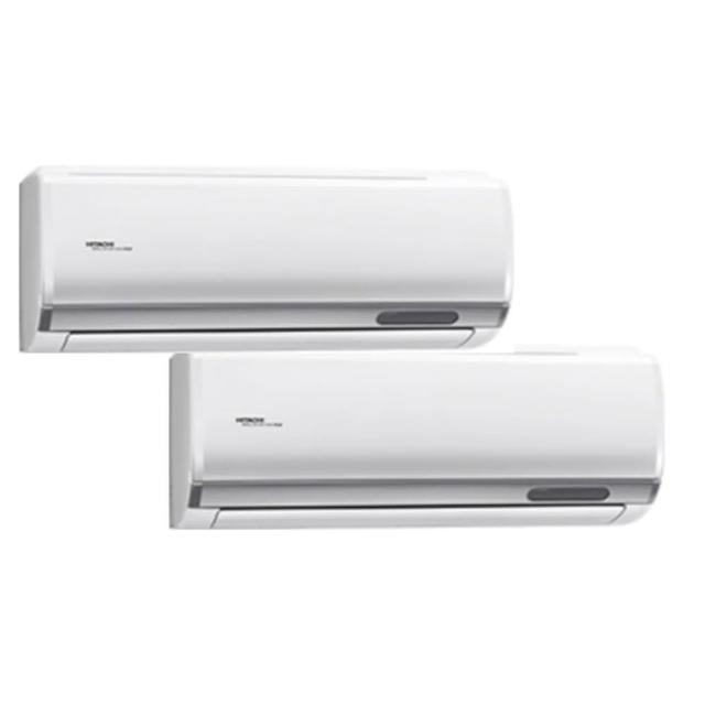【HITACHI 日立】3-5坪+3-5坪 一對二頂級型變頻冷暖分離式冷氣空調(RAM-50NP/RAS-28NJP1+RAS-28NJP1)
