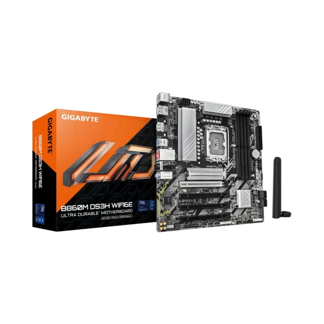 SSD+MB組合★【Kingston 金士頓】Kingston 500G NV3 M.2 2280 NVMe Up to 3000 MB/s+技嘉 B860M
