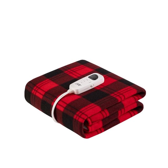 尚朋堂微雙人電熱毯 SBL-472C，採用混紡材質與短絨毛設計，提供舒適保暖體驗。具備8小時定時功能，可自動定時1小時，並支援5段溫度調節，適合不同需求的使用者。