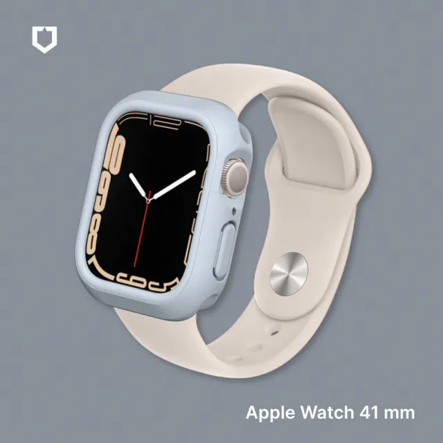 【RHINOSHIELD 犀牛盾】適用Apple Watch S9/8/7 41mm 防摔手錶保護殼
