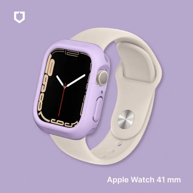 【RHINOSHIELD 犀牛盾】適用Apple Watch S9/8/7 41mm 防摔手錶保護殼