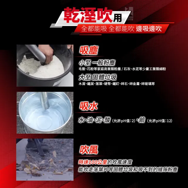 【Starmix 吸特樂】基本款無線型氣壓式清潔乾溼吹三用吸塵器 無電池和充電器(SMART L 18V)