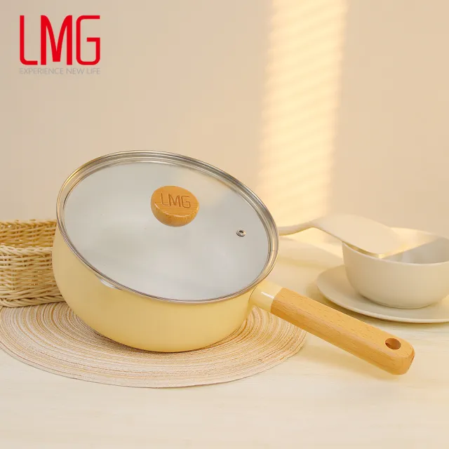 【LMG】任選不沾雙鍋組｜不沾雪平鍋/玉子燒鍋/炒鍋任選2鍋