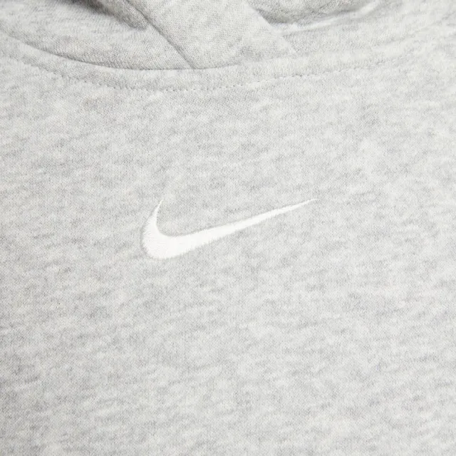 【NIKE 耐吉】長袖上衣 女 帽T AS W NSW PHNX FLC STD PO HOODI 灰 HF6840-043 (2S4753)