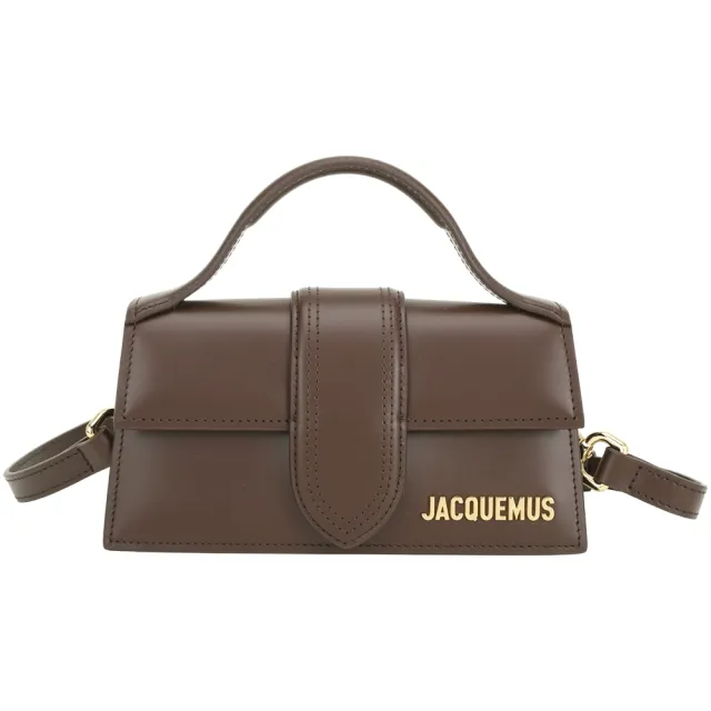【JACQUEMUS】Le Grand Bambino 小牛皮手提 肩背信封包-咖啡色 南法 設計師品牌
