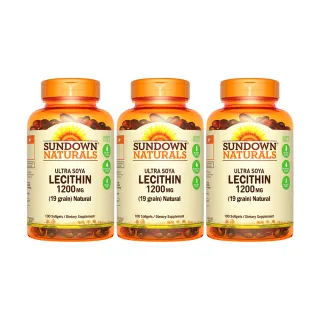 【Sun 日落恩賜】超級61頂級卵磷脂膠囊3瓶組(共300粒)