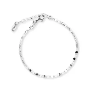 【CLIO BLUE】麥穗銀手鍊 925純銀裸鍊  雙魚 小魚(法國巴黎品牌/925純銀)