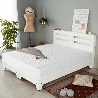 【H&D 東稻家居】MIT台灣製造國民系列-月亮獨立筒單人加大床墊(單人3.5尺 網路限定)