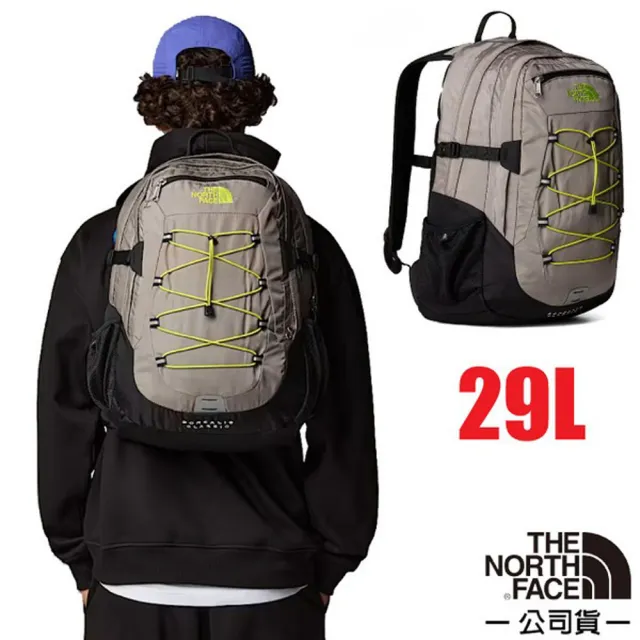 【The North Face】Borealis Classic 抗撕裂多功能後背包29L.通勤休閒包.電腦包 / CF9C-BI4 石板褐
