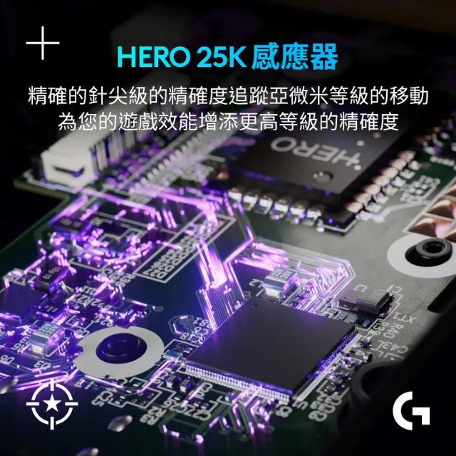 【Logitech G】G502 X PLUS 炫光高效能無線電競滑鼠