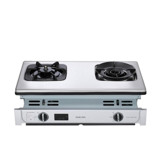 【SAKURA 櫻花】二口智動關雙炫火玻璃面板安全爐嵌入爐 G-6920AS LPG/NG1 含基本安裝