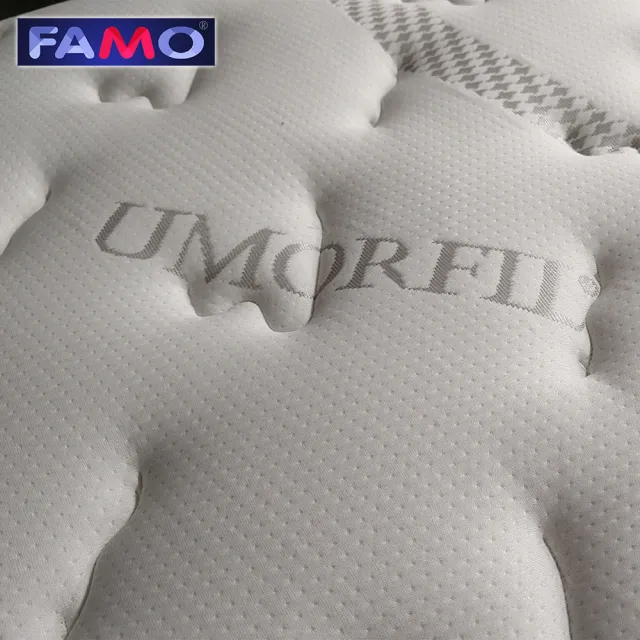 【FAMO 法摩】單人加大美眠硬式獨立筒床墊3.5x6.2尺x27cm-膠原蛋白/比利時乳膠/3D透氣