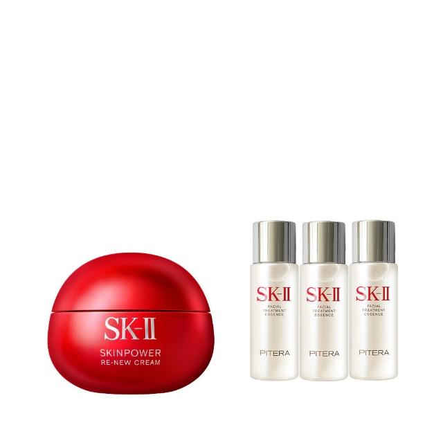 【SK-II官方直營】肌源賦能煥顏活膚霜 80g(經典or輕盈任選/乳霜/臉部保養/抗老/保濕/新品/大紅球/雙11)