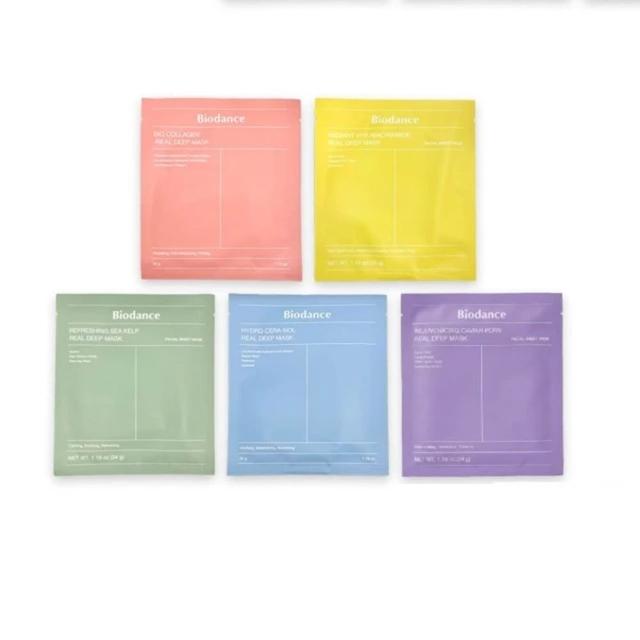 【Biodance】深層保濕面膜/膠原蛋白全效面膜2盒(共8片/補水面膜/玻尿酸/PDRN)