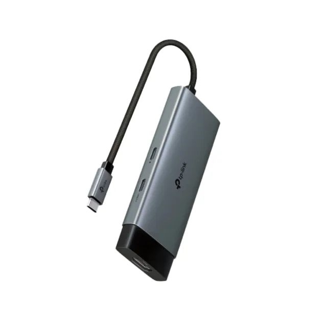 【TP-Link】UH5020C Type-C 5合1多功能轉接器 5埠HUB集線器 HDMI USB3.0 PD快充(100W)