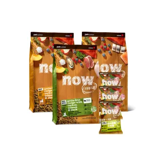 【Now!】中型鮮肉/鮮魚配方3.5磅 狗狗無穀天然糧(幼犬 成犬 老犬 熟齡犬 狗糧 狗飼料 挑嘴)