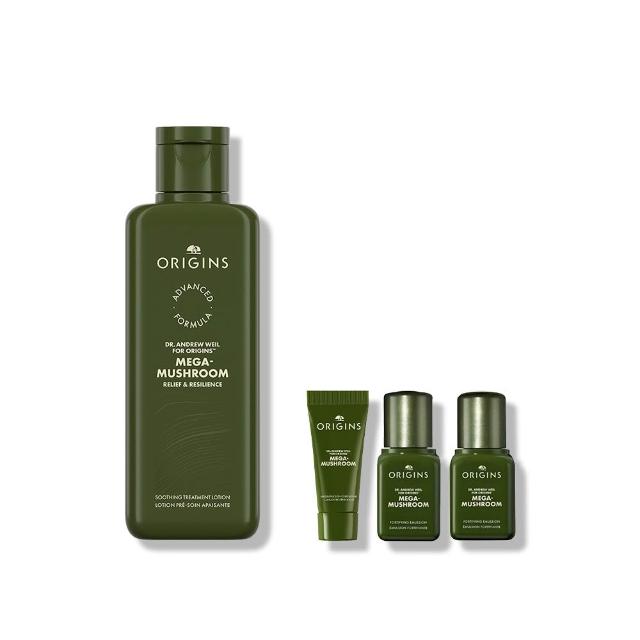 【ORIGINS 品木宣言】DR.WEIL青春無敵靈芝光潤機能水200ml-升級版(化妝水/保濕/濕敷_雙11限定)