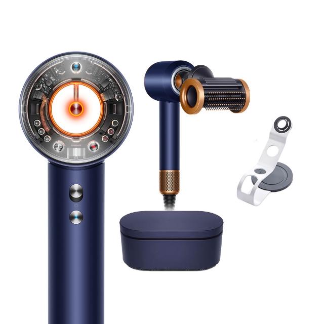 【dyson 戴森】HD16 Supersonic Nural™ 全新一代 吹風機 溫控 負離子(普魯士藍限定色 精裝禮盒組)
