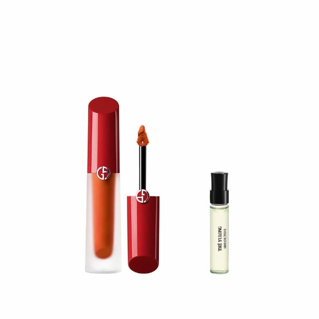 【ARMANI 亞曼尼】官方直營 奢華絲緞訂製水唇釉 4ml(亮面水光唇釉/唇彩)