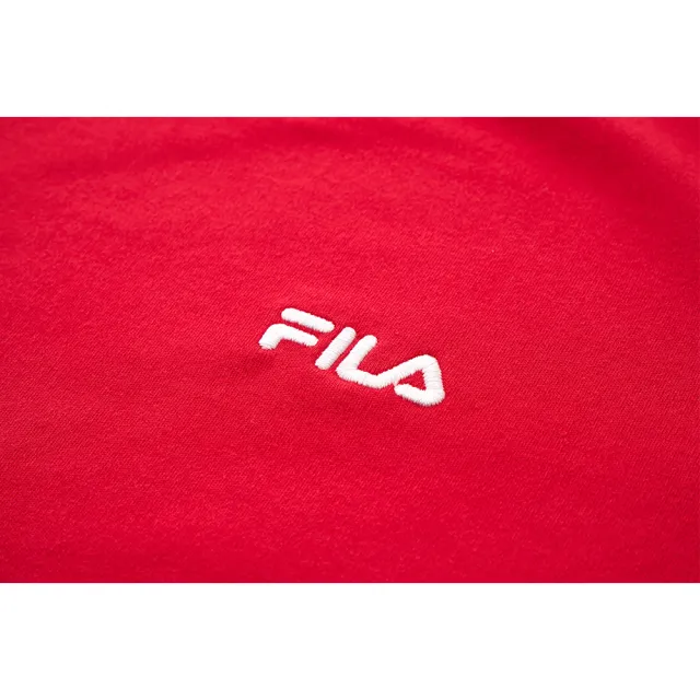【FILA】女短袖圓領T恤-紅色 5TEA-1715-RD