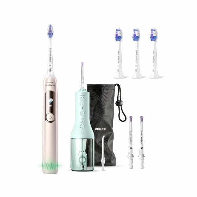 【Philips 飛利浦】官方直營 新品上市Sonicare抗敏Pro 鑽石智能音波電動牙刷/護敏刷HX3892/02+HX3826/34
