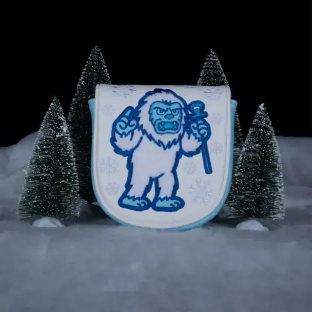 【LAB Golf】(官方直營) LAB Golf Yeti Monster Headcover 限量推桿桿套｜大雪怪款