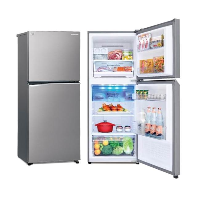 【Panasonic 國際牌】96公升 一級能效無邊框鋼板定頻雙門冰箱 (NR-B105T-S)