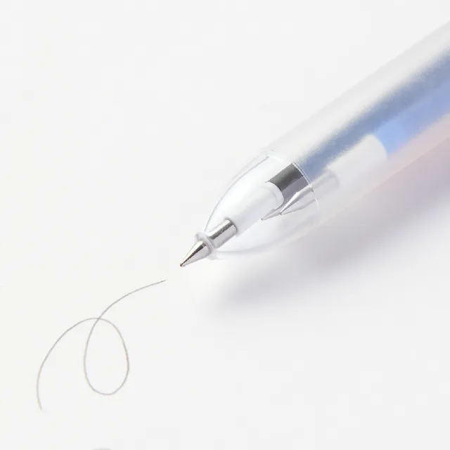 【MUJI 無印良品】可擦膠墨筆.3色/黑、紅、藍(0.38/0.5)