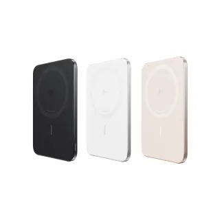 【ANKER】官方授權直營 A1665 磁吸行動電源 5000mAh Qi2(黑白金/20W快充/0.86cm超薄/19.35Wh)