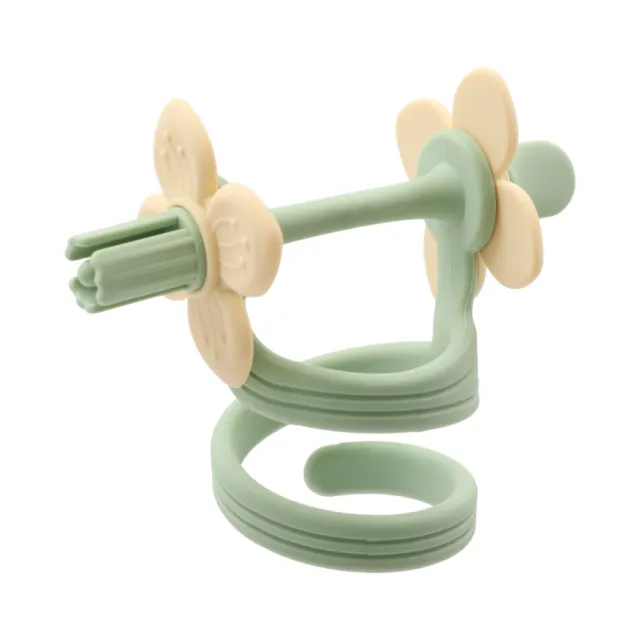 TRENi Mini BABY JUJU 固齒器-小花捲