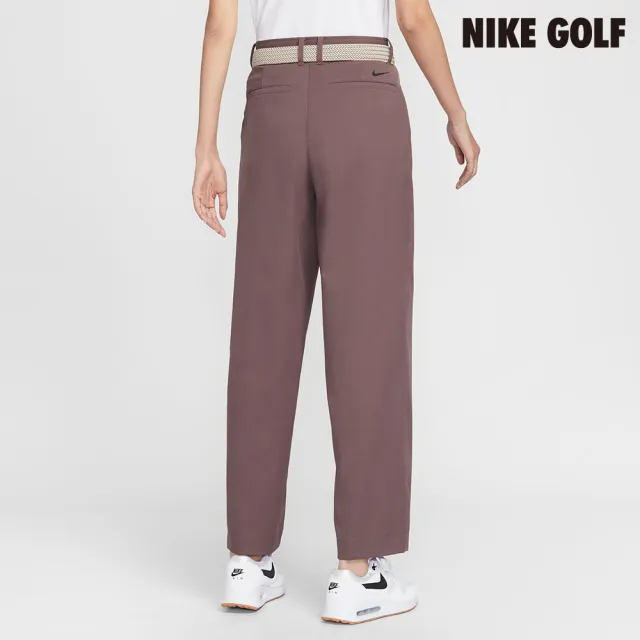 【NIKE GOLF】Nike Golf Club 女子 Dri-FIT 高爾夫長褲 圖騰黑紫色(IH3245-502)