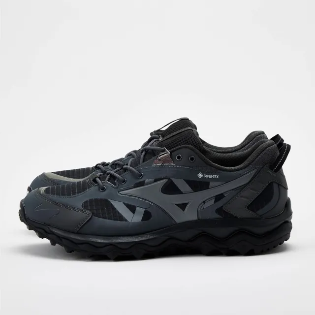 【MIZUNO 美津濃】WAVE MUJIN TL GTX 男款 防水 休閒鞋 D1GA237309 灰 深灰 越野 慢跑鞋 米其林大底